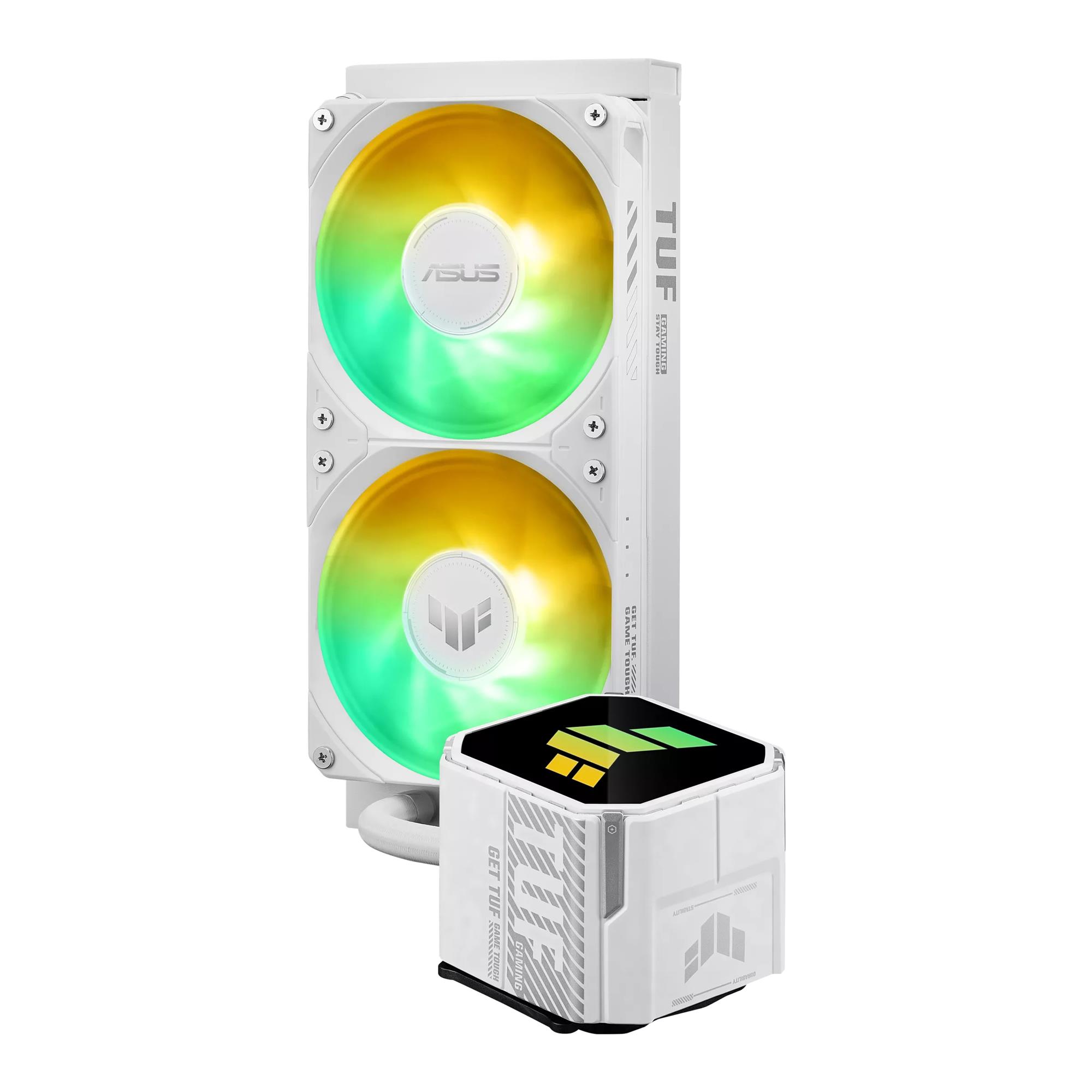 Система водяного охолодження Asus TUF Gaming LC III 240 ARGB White (90RC01J2-B0EAY0) Система водяного охолодження Asus TUF Gaming LC III 240 ARGB White (90RC01J2-B0EAY0)