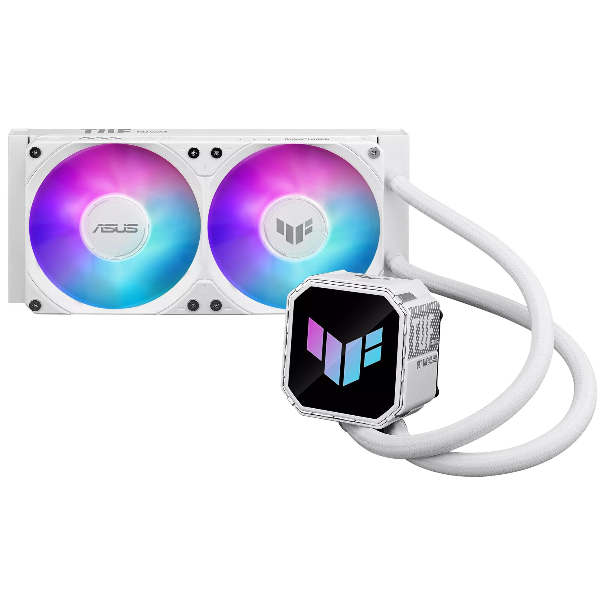 Система водяного охолодження Asus TUF Gaming LC III 240 ARGB White (90RC01J2-B0EAY0) Система водяного охолодження Asus TUF Gaming LC III 240 ARGB White (90RC01J2-B0EAY0)