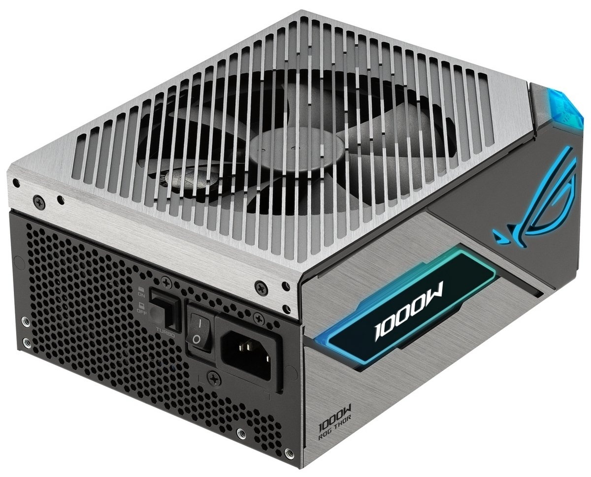Блок живлення Asus ROG Thor 1000W Platinum III 80 Plus Platinum Чорний