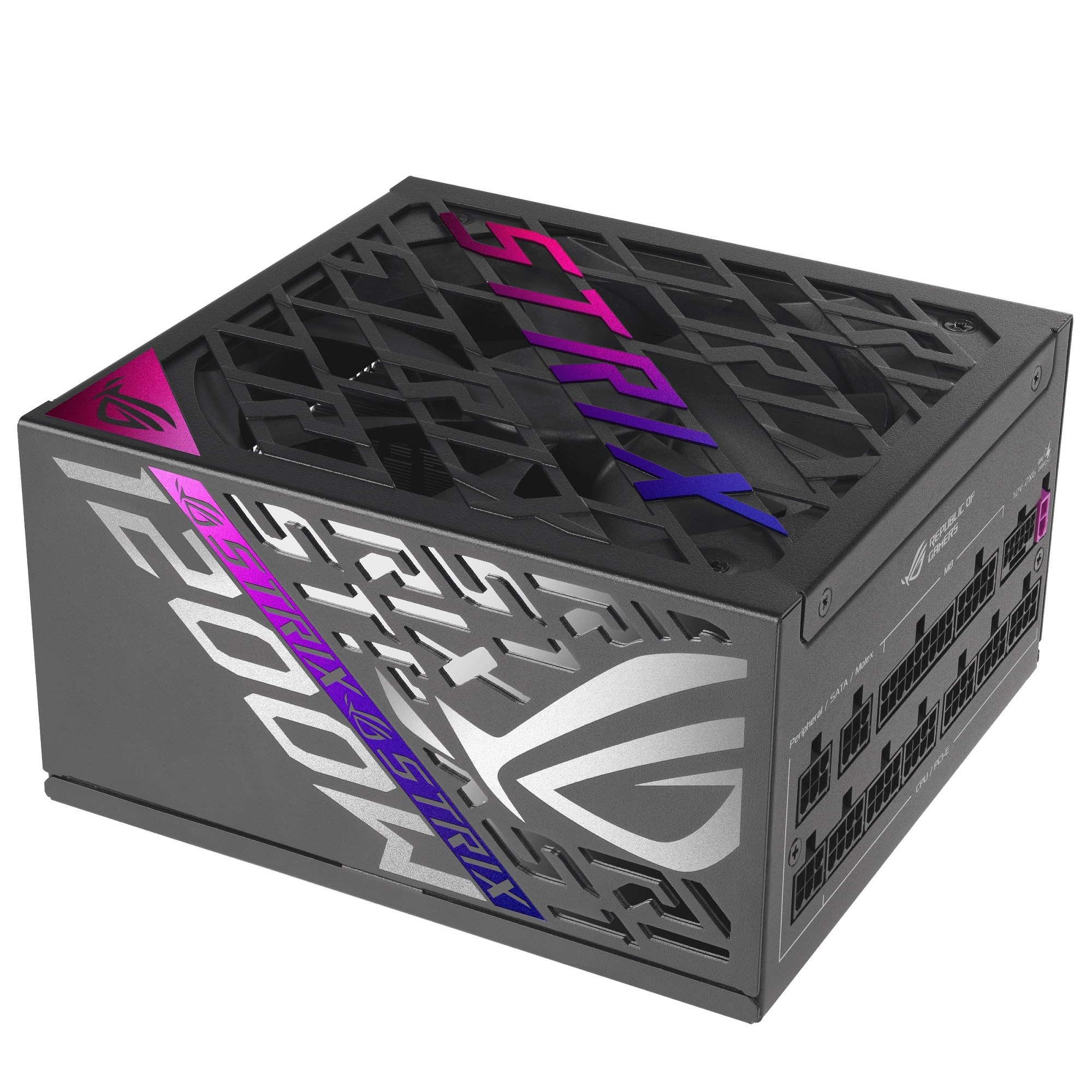 Блок живлення Asus ROG Strix 1200W Platinum 12V-2x6 Чорний