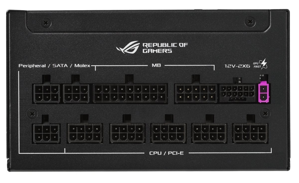 Блок живлення Asus ROG Strix 850W Platinum ROG Equalizer білий