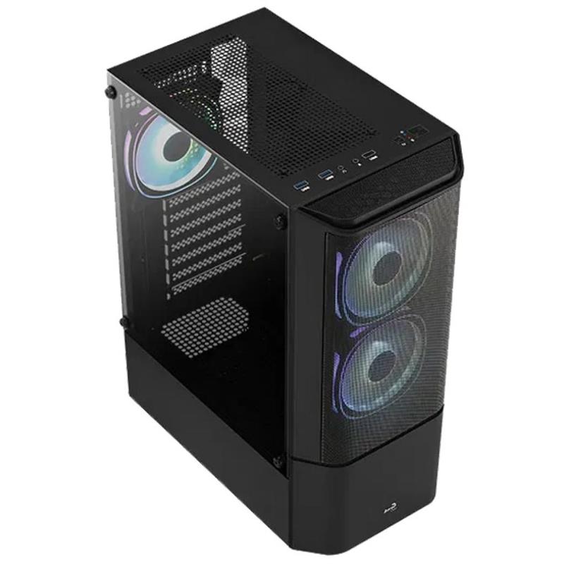 Корпус AeroCool Quantum Mesh-G-BK-v2 (ACCM-PV31033.11) Black без БЖ