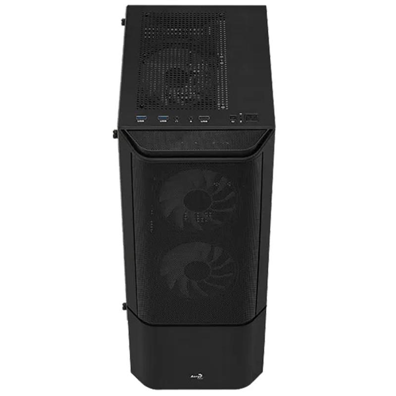 Корпус AeroCool Quantum Mesh-G-BK-v2 (ACCM-PV31033.11) Black без БЖ