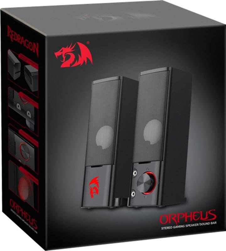 Акустическая система Defender Redragon Orpheus Black (77601) Акустическая система Defender Redragon Orpheus Black (77601)