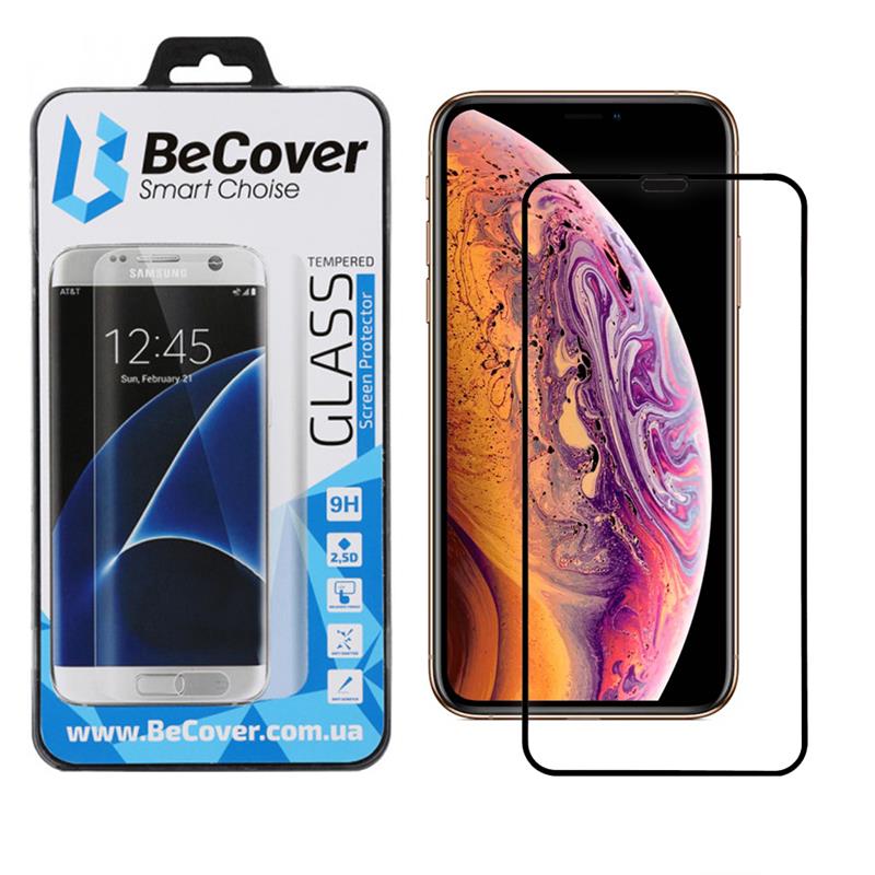 Захисне скло BeCover для Apple iPhone 11 Pro Black (704104)