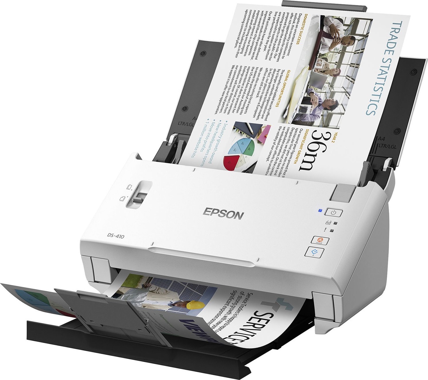 Сканер А4 Epson Workforce DS-410 (B11B249401)