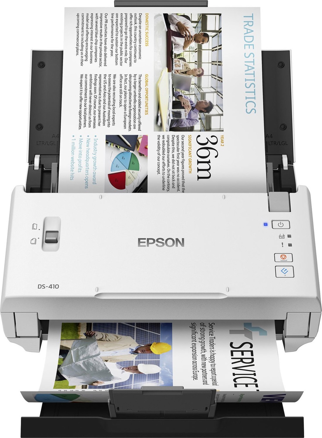 Сканер А4 Epson Workforce DS-410 (B11B249401)