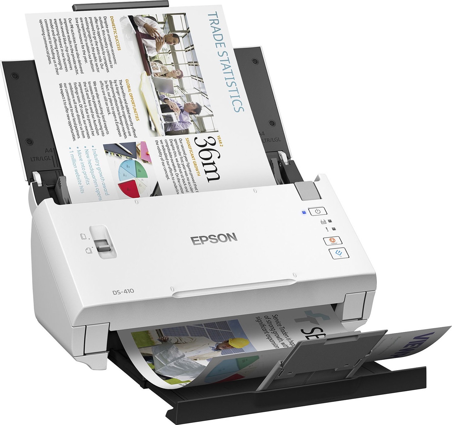 Сканер А4 Epson Workforce DS-410 (B11B249401)