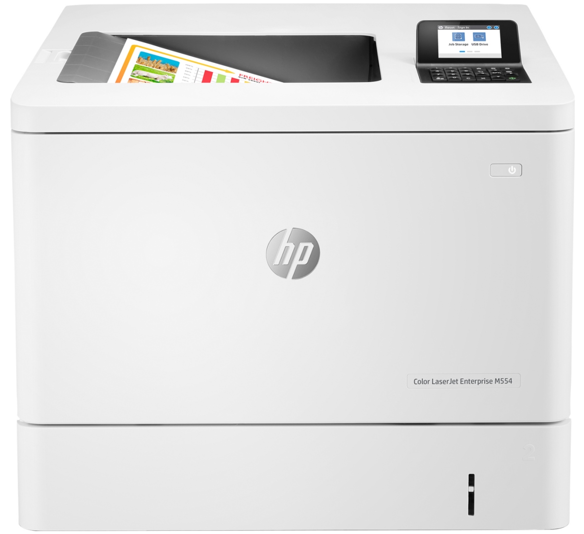 Принтер А4 HP Color LaserJet Enterprise M554dn (7ZU81A)