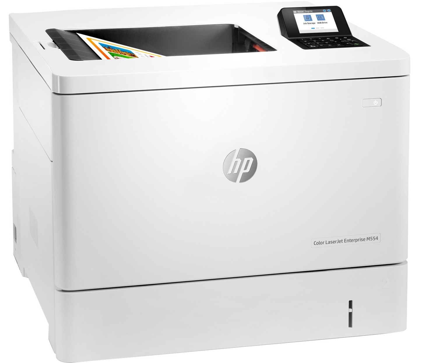 Принтер А4 HP Color LaserJet Enterprise M554dn (7ZU81A)