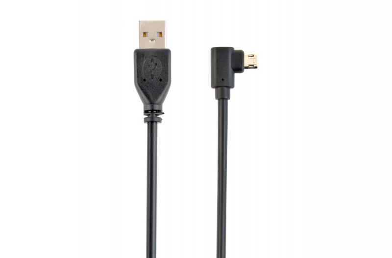 Кабель Cablexpert USB - micro USB V 2.0 (M/M), 1.8 м, преміум, чорний (CC-USB2-AMmDM90-6)