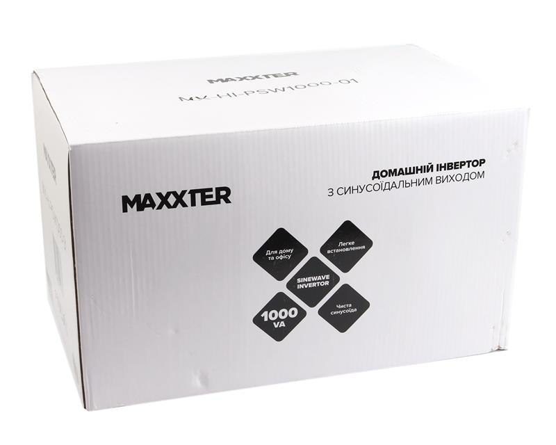 Джерело безребійного живлення Maxxter MX-HI-PSW1000-01 1000VA