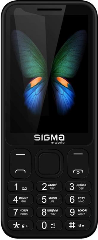 Мобiльний телефон Sigma mobile X-Style 351 Lider Dual Sim Black