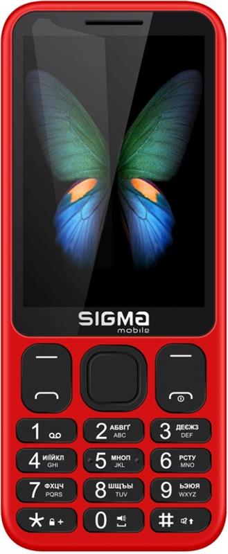 Мобiльний телефон Sigma mobile X-Style 351 Lider Dual Sim Red