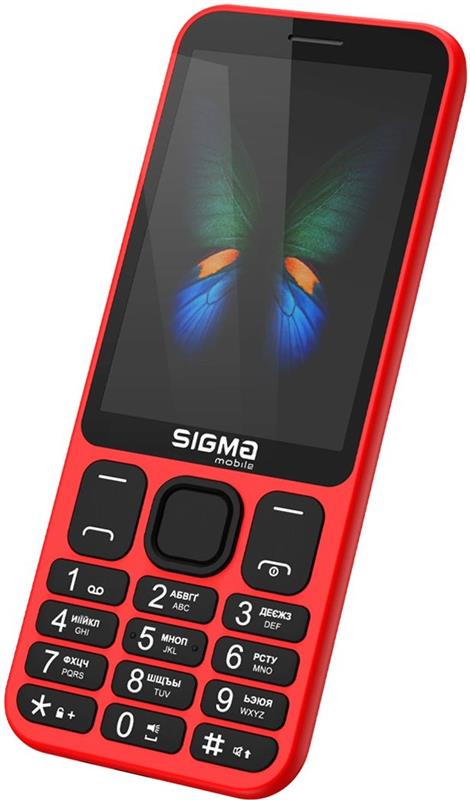 Мобiльний телефон Sigma mobile X-Style 351 Lider Dual Sim Red