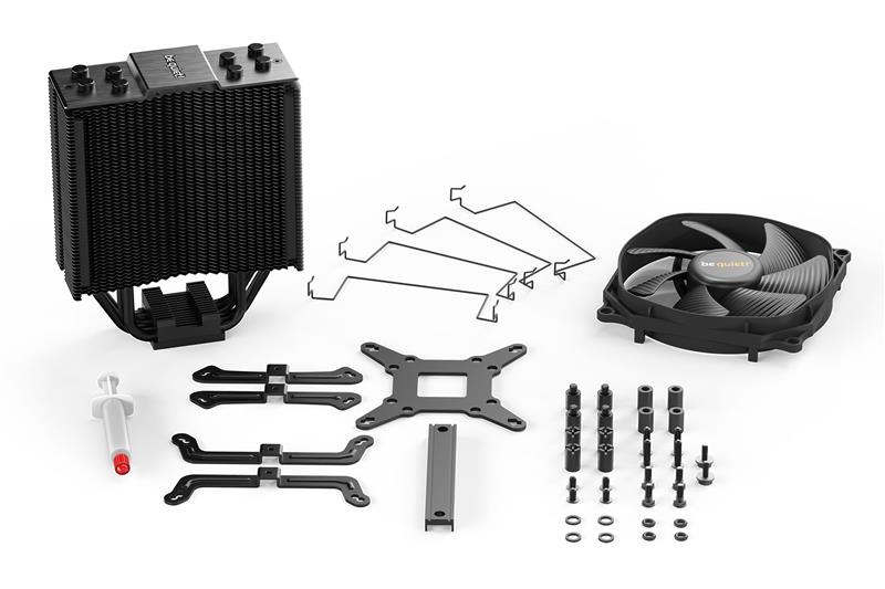 Кулер процессорный be quiet! Dark Rock Slim (BK024), Intel: 1150/1151/1155/1156/1200/1366/2011(-3) Square ILM/2066, AMD: FM1/FM2/FM2+/AM2/AM2+/AM3/AM3+/AM4, 159x127x47 мм, 4-pin Кулер процессорный be quiet! Dark Rock Slim (BK024), Intel: 1150/1151/1155/1156/1200/1366/2011(-3) Square ILM/2066, AMD: FM1/FM2/FM2+/AM2/AM2+/AM3/AM3+/AM4, 159x127x47 мм, 4-pin