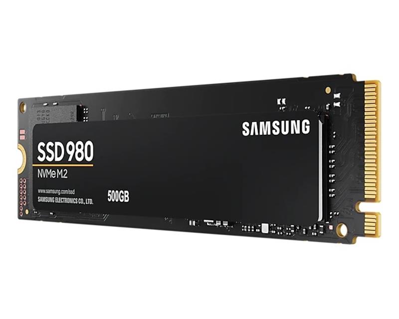 Накопичувач SSD  500GB Samsung 980 M.2 PCIe 3.0 x4 NVMe V-NAND MLC (MZ-V8V500BW)