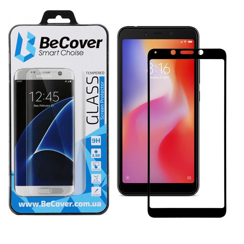 Захисне скло BeCover для Xiaomi Redmi 6/6A Black (702442)