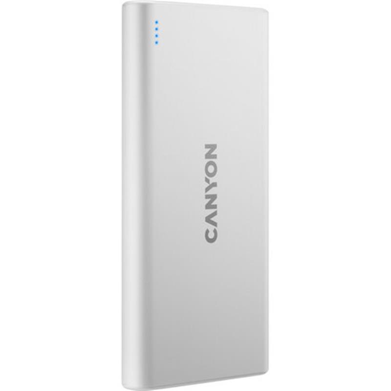 Універсальна мобільна батарея Canyon 10000mAh White (CNE-CPB1006W)