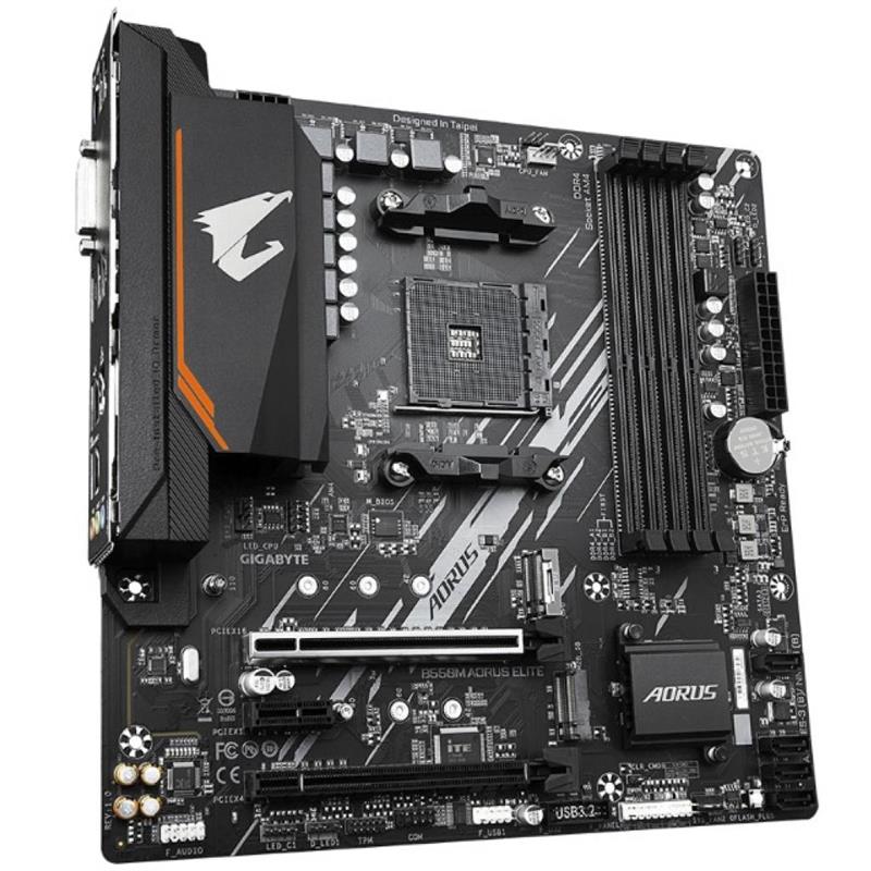 Материнська плата Gigabyte B550M Aorus Elite Socket AM4