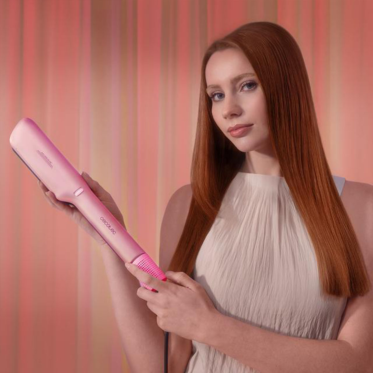 фото Стайлер (випрямляч) Cecotec Air Lisse Champagne (A01_EU01_100989)