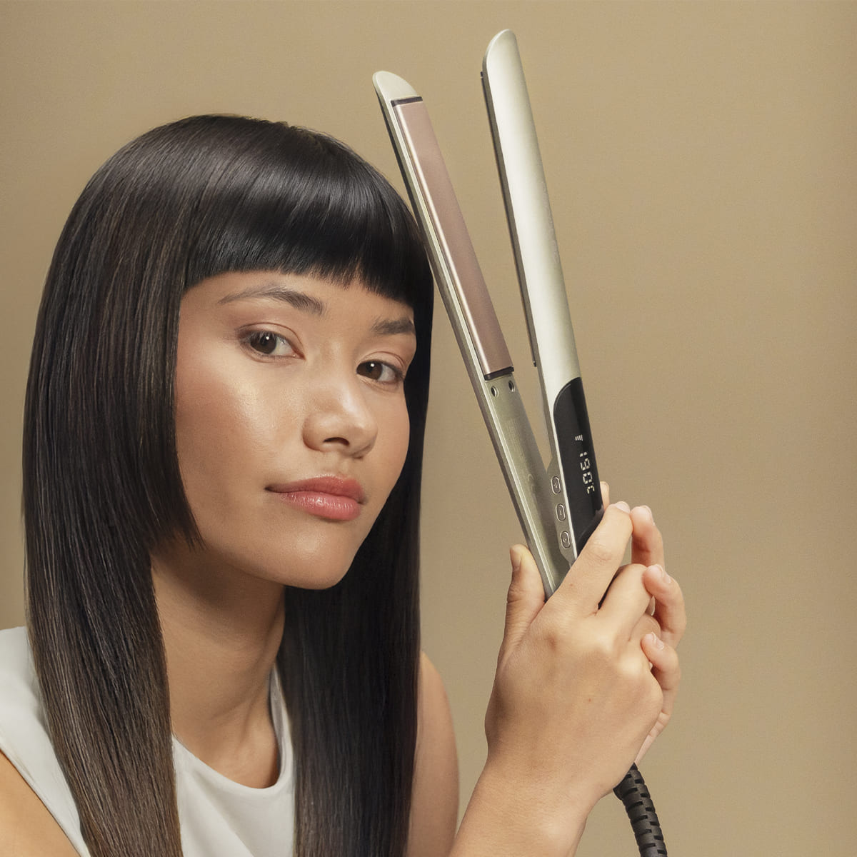 фото Стайлер (випрямляч) Cecotec Lisse Keratin Essence Champagne (A01_EU01_110363)