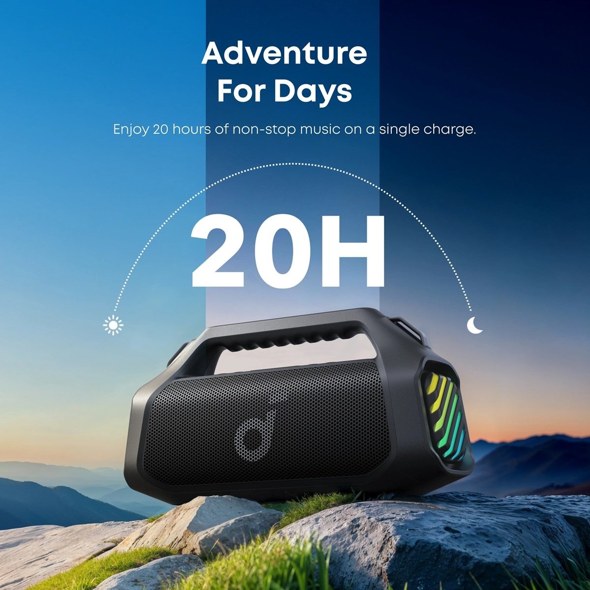 Акустическая система Anker SoundCore Boom 2 Pro Black (A3134A11) Акустическая система Anker SoundCore Boom 2 Pro Black (A3134A11)