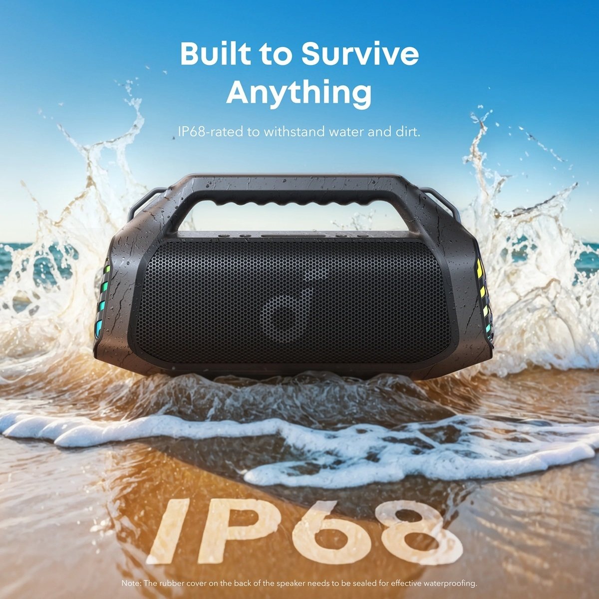 Акустическая система Anker SoundCore Boom 2 Pro Black (A3134A11) Акустическая система Anker SoundCore Boom 2 Pro Black (A3134A11)