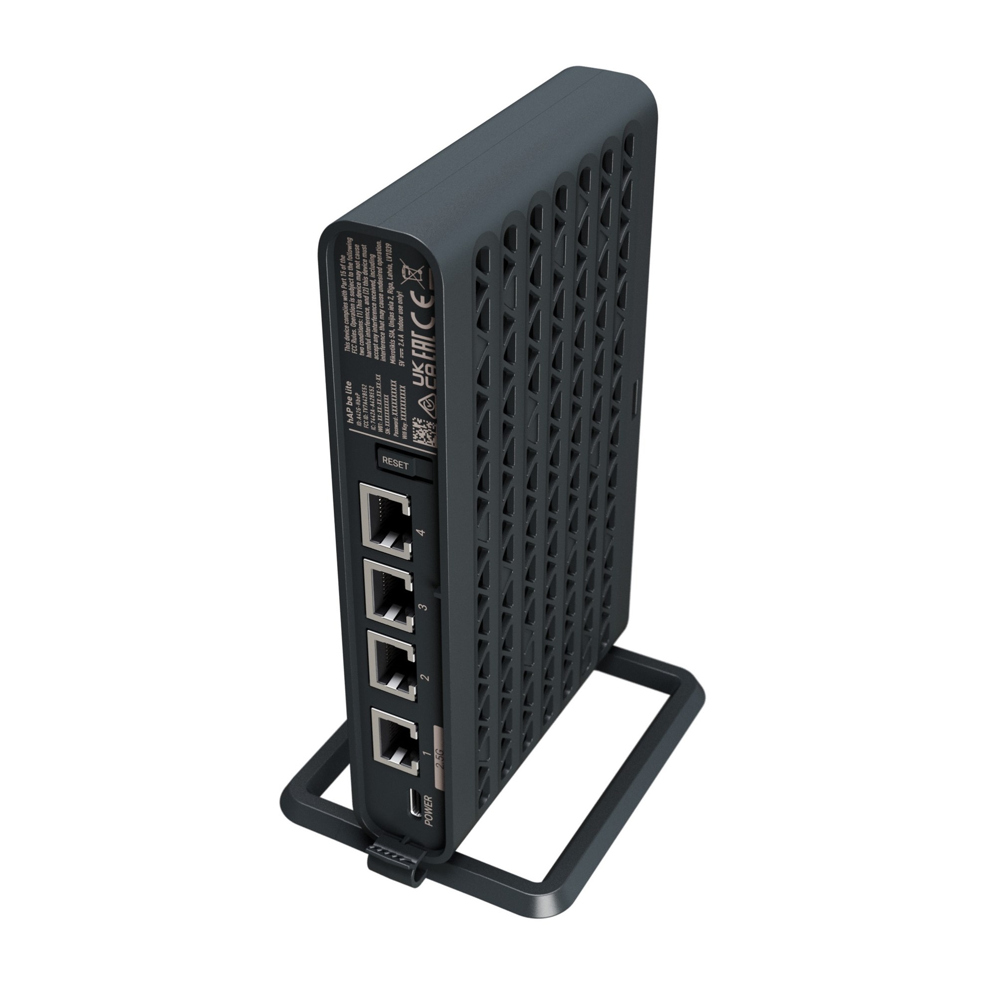 Wi-Fi роутер MikroTik hAP be lite Wi-Fi 7 BE3600 USB-C
