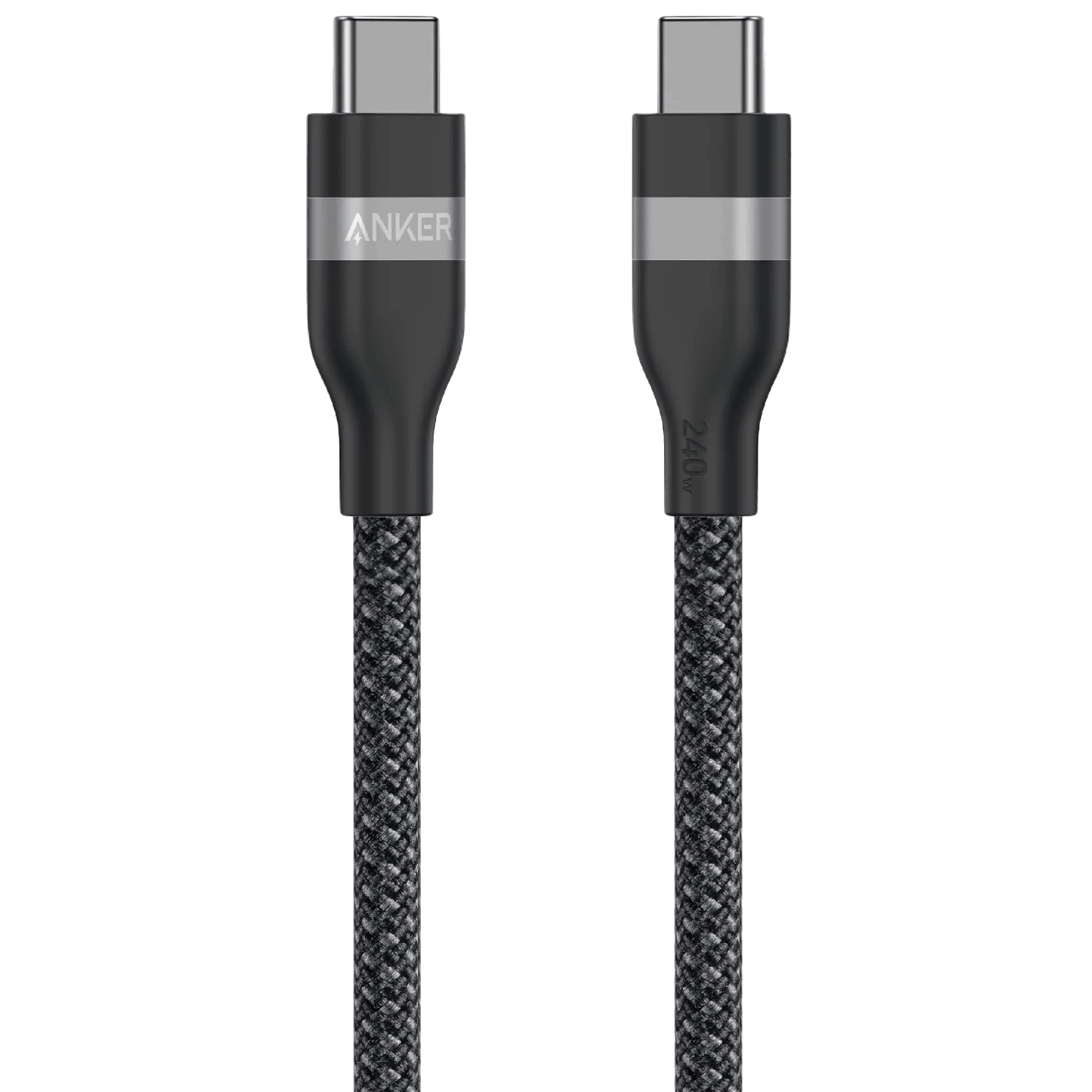 Кабель Anker Upcycled-Braided USB-C - USB-C 240W Чорний