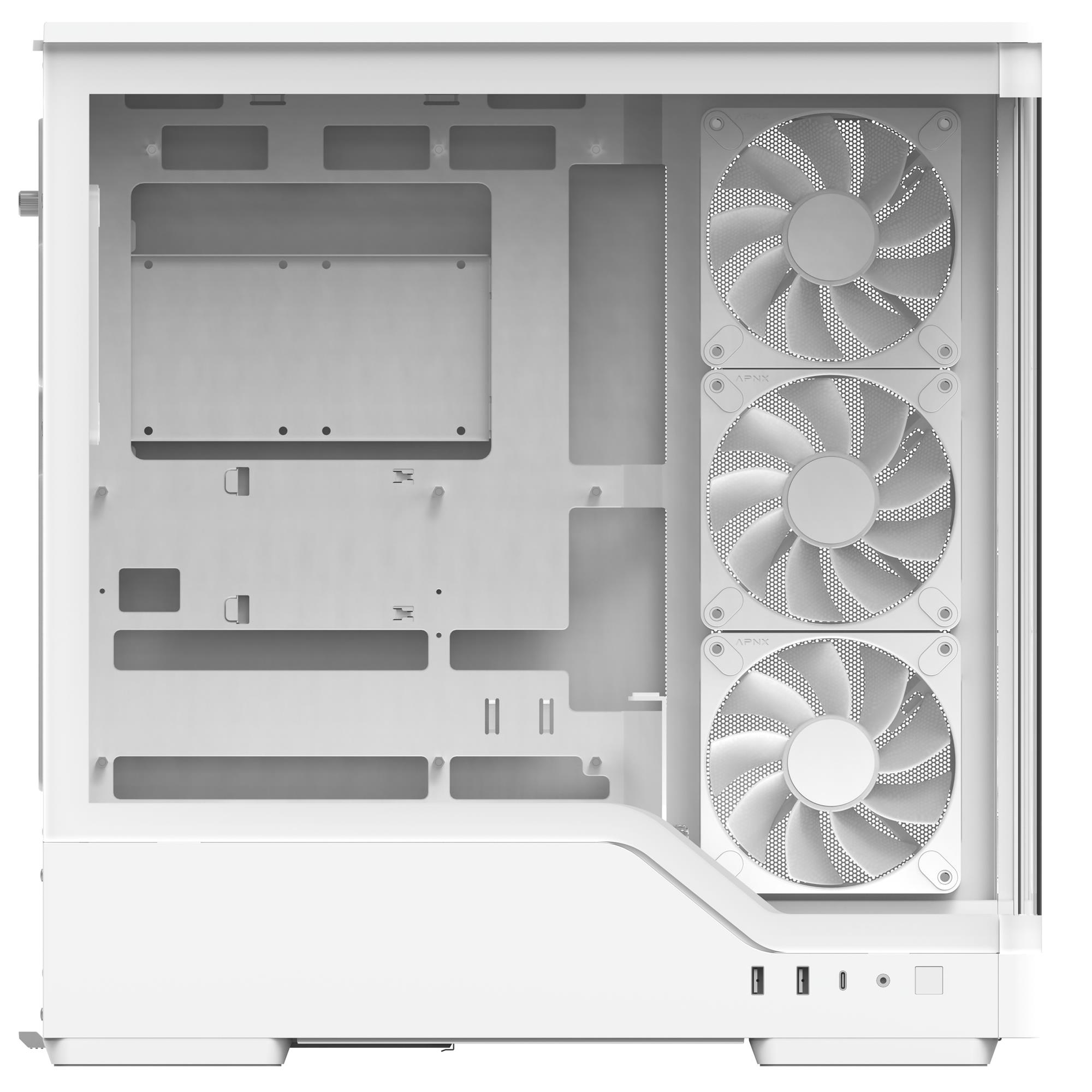фото Корпус Aerocool P500A-WT-v1 White (ACCM-PN08143.21)