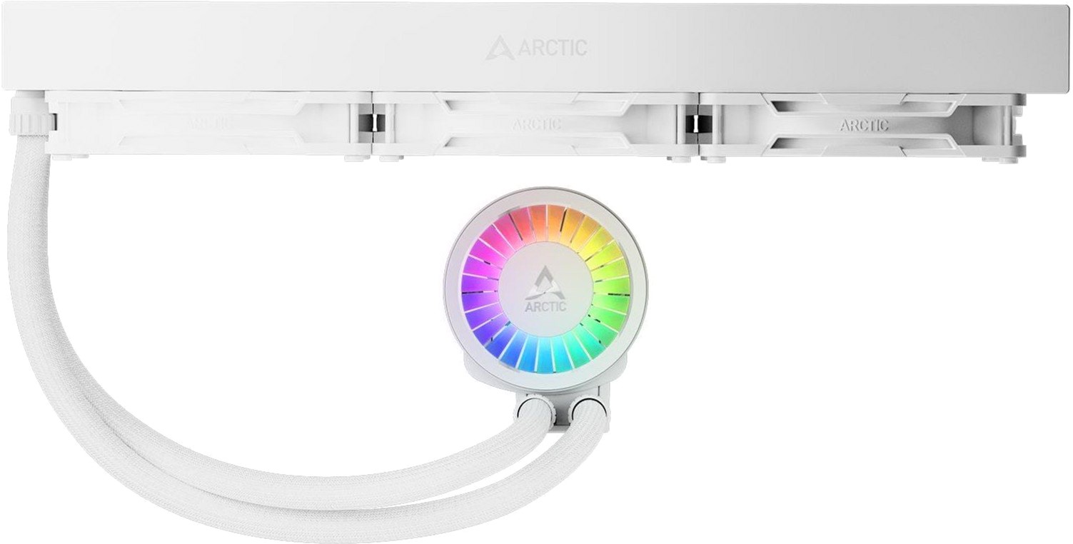 Система водяного охлаждения Arctic Liquid Freezer III Pro 420 A-RGB White (ACFRE00189A) Система водяного охлаждения Arctic Liquid Freezer III Pro 420 A-RGB White (ACFRE00189A)