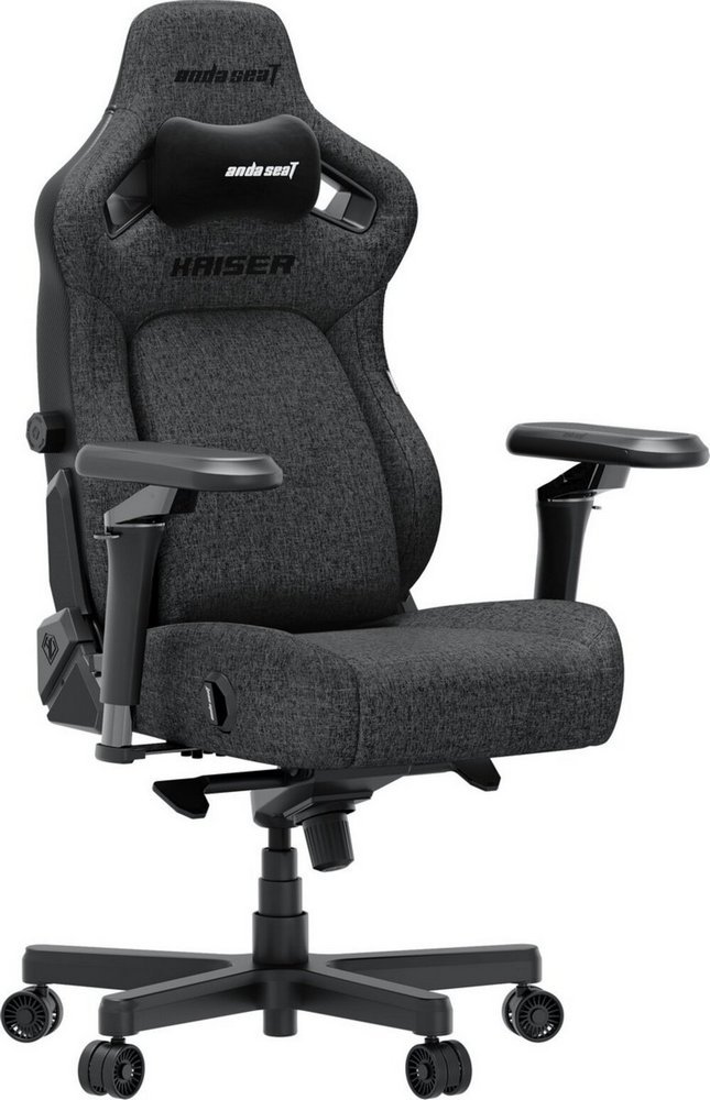 Кресло для геймеров Anda Seat Kaiser 4 V2 Size XL PVC Dark Gray Fabric (AD12YDDC-XLL-20-GB-CF-03) Кресло для геймеров Anda Seat Kaiser 4 V2 Size XL PVC Dark Gray Fabric (AD12YDDC-XLL-20-GB-CF-03)