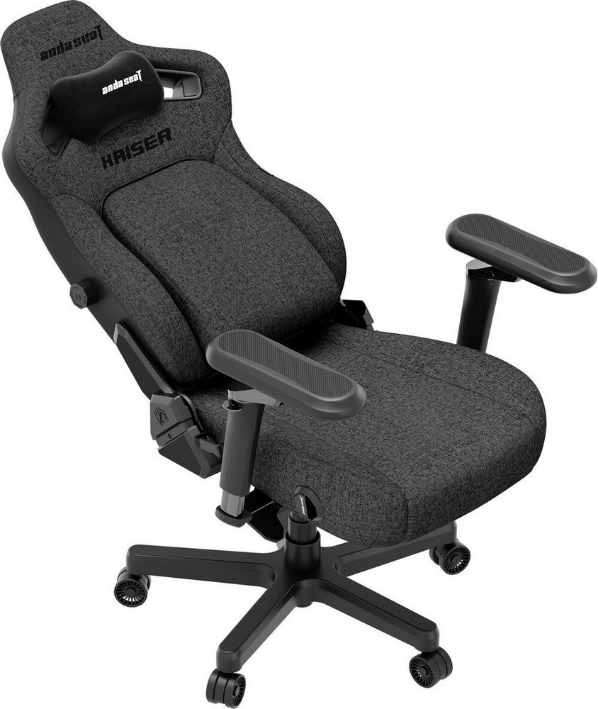 Кресло для геймеров Anda Seat Kaiser 4 V2 Size XL PVC Dark Gray Fabric (AD12YDDC-XLL-20-GB-CF-03) Кресло для геймеров Anda Seat Kaiser 4 V2 Size XL PVC Dark Gray Fabric (AD12YDDC-XLL-20-GB-CF-03)