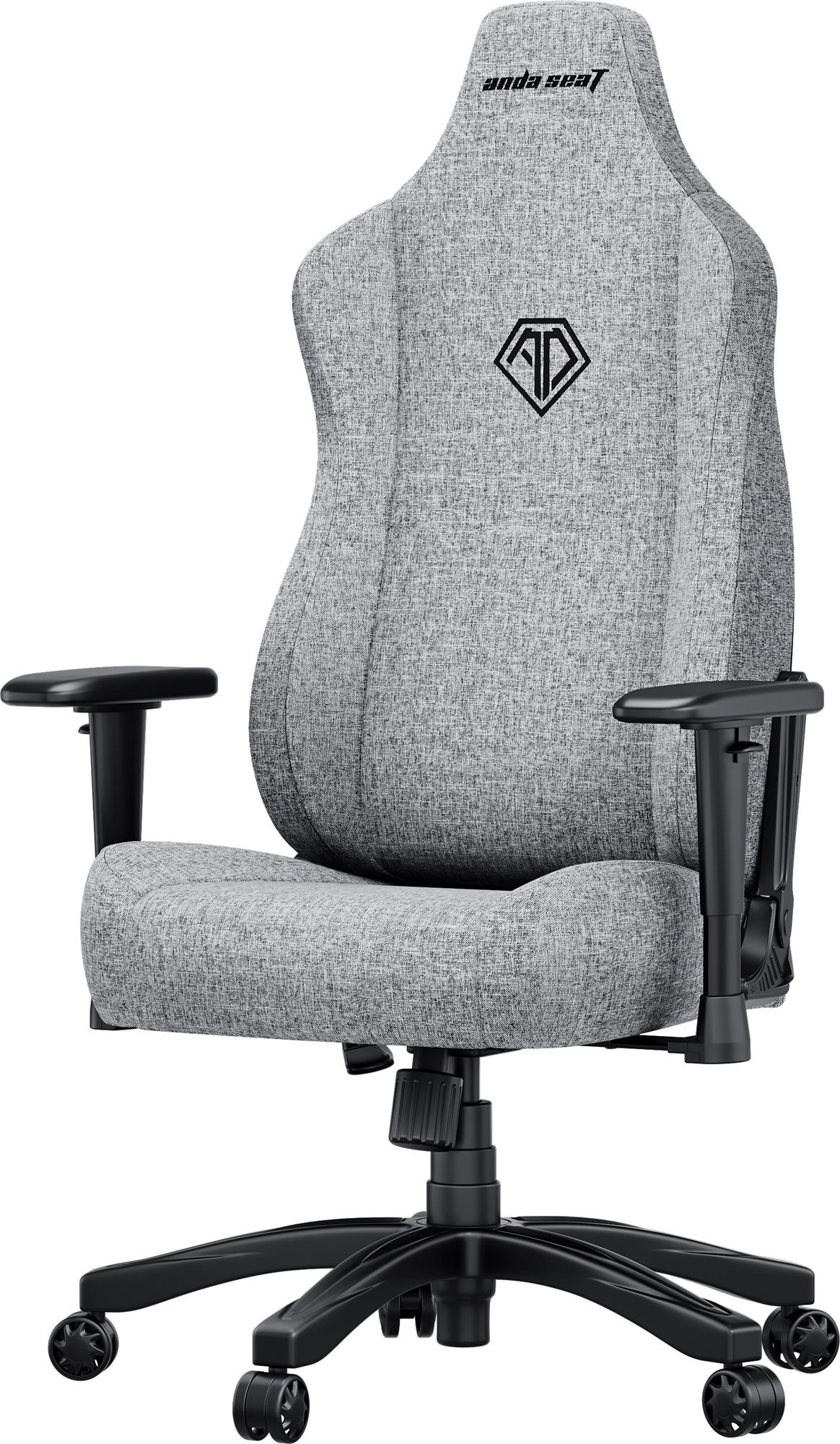 Кресло для геймеров Anda Seat Novis Size L Gray Fabric (AD23-L-01-G-F) Кресло для геймеров Anda Seat Novis Size L Gray Fabric (AD23-L-01-G-F)