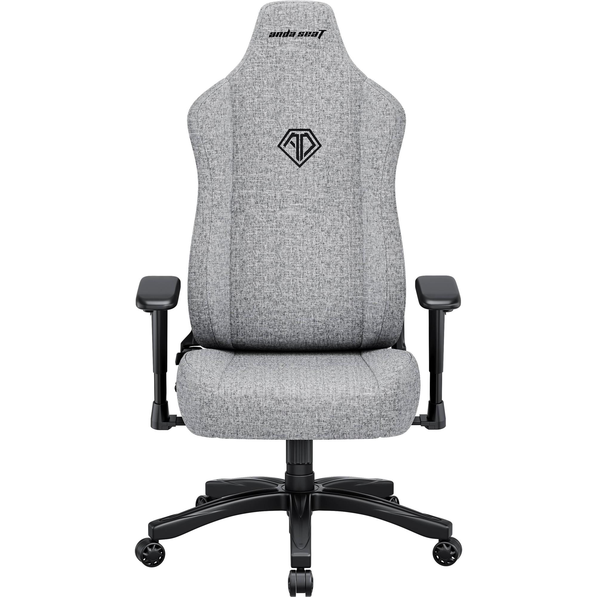 Кресло для геймеров Anda Seat Novis Size L Gray Fabric (AD23-L-01-G-F) Кресло для геймеров Anda Seat Novis Size L Gray Fabric (AD23-L-01-G-F)