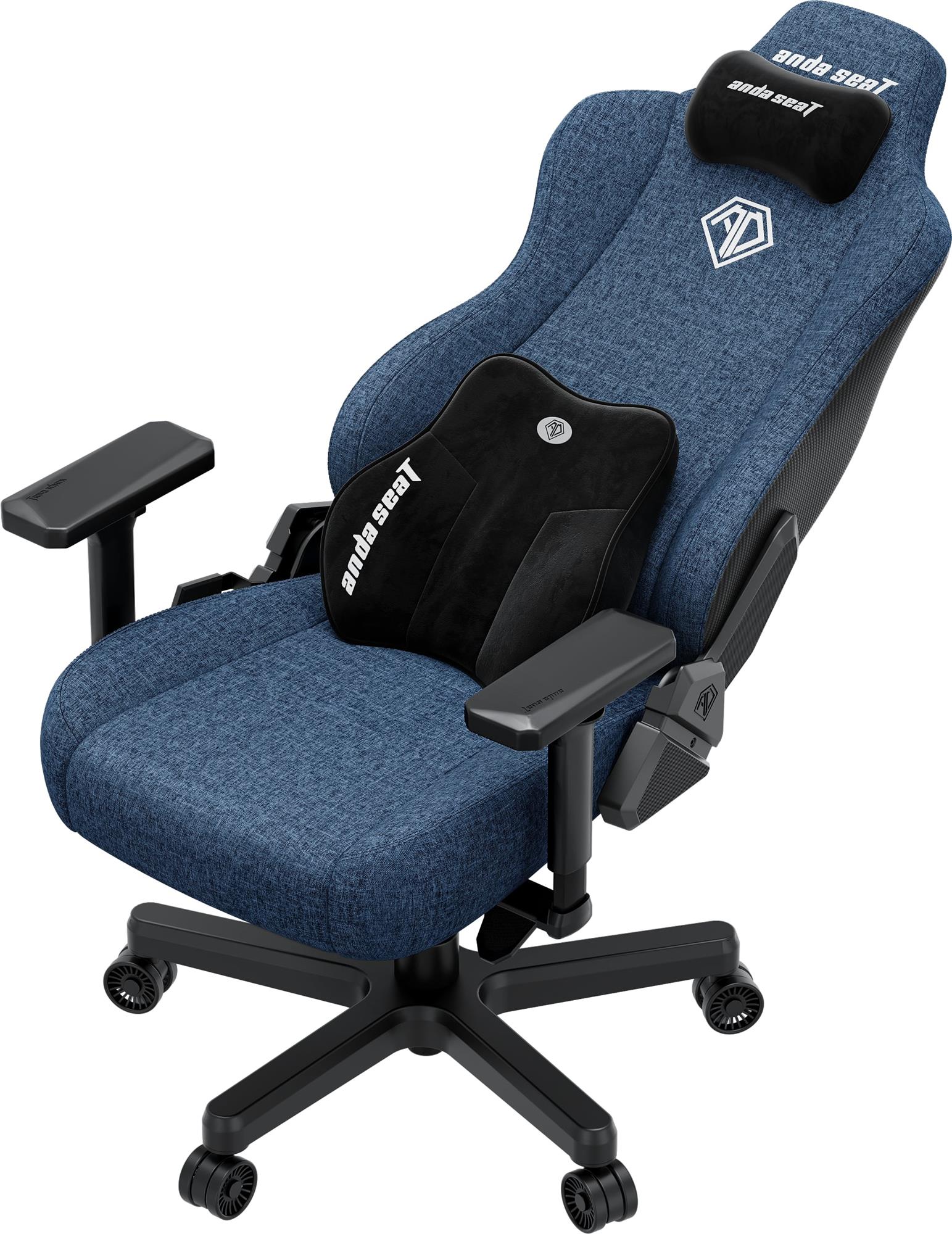 Кресло для геймеров Anda Seat Kaiser 3E XL Dark Blue Fabric (AD23YC-XL-09-S-CF-S01) Кресло для геймеров Anda Seat Kaiser 3E XL Dark Blue Fabric (AD23YC-XL-09-S-CF-S01)