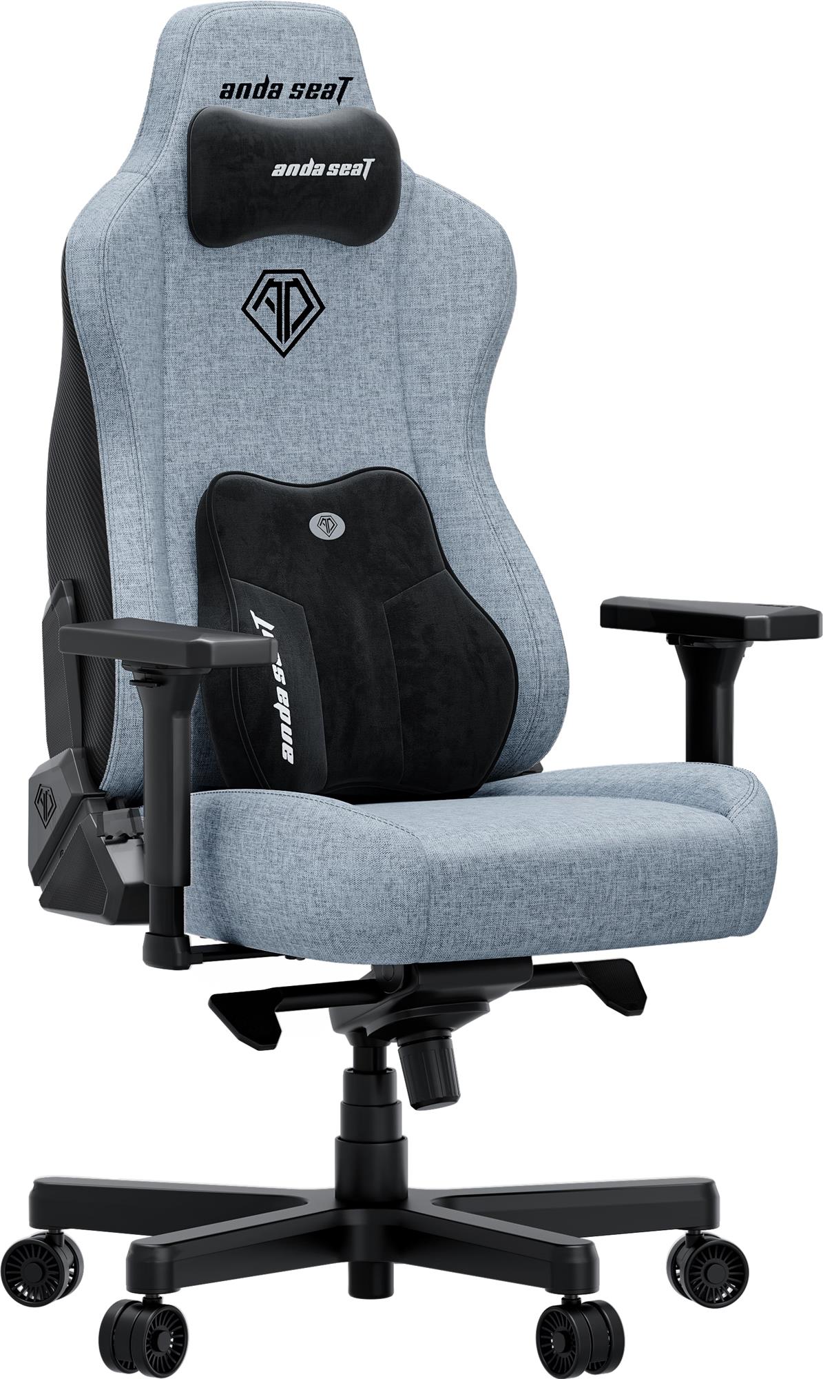 Кресло для геймеров Anda Seat Kaiser 3E XL Gray Blue Fabric (AD23YC-XL-09-T-CF-T01) Кресло для геймеров Anda Seat Kaiser 3E XL Gray Blue Fabric (AD23YC-XL-09-T-CF-T01)