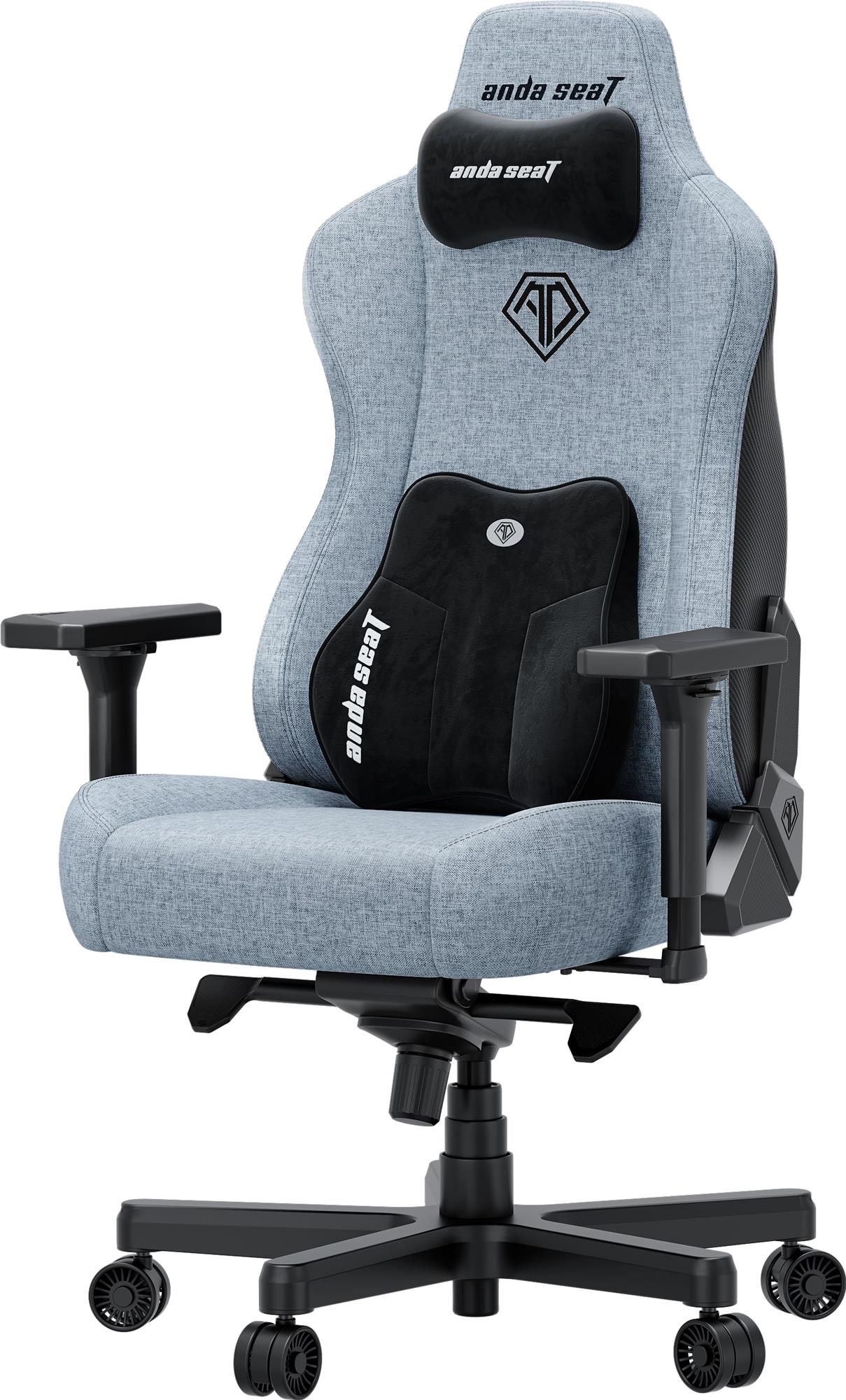 Кресло для геймеров Anda Seat Kaiser 3E XL Gray Blue Fabric (AD23YC-XL-09-T-CF-T01) Кресло для геймеров Anda Seat Kaiser 3E XL Gray Blue Fabric (AD23YC-XL-09-T-CF-T01)