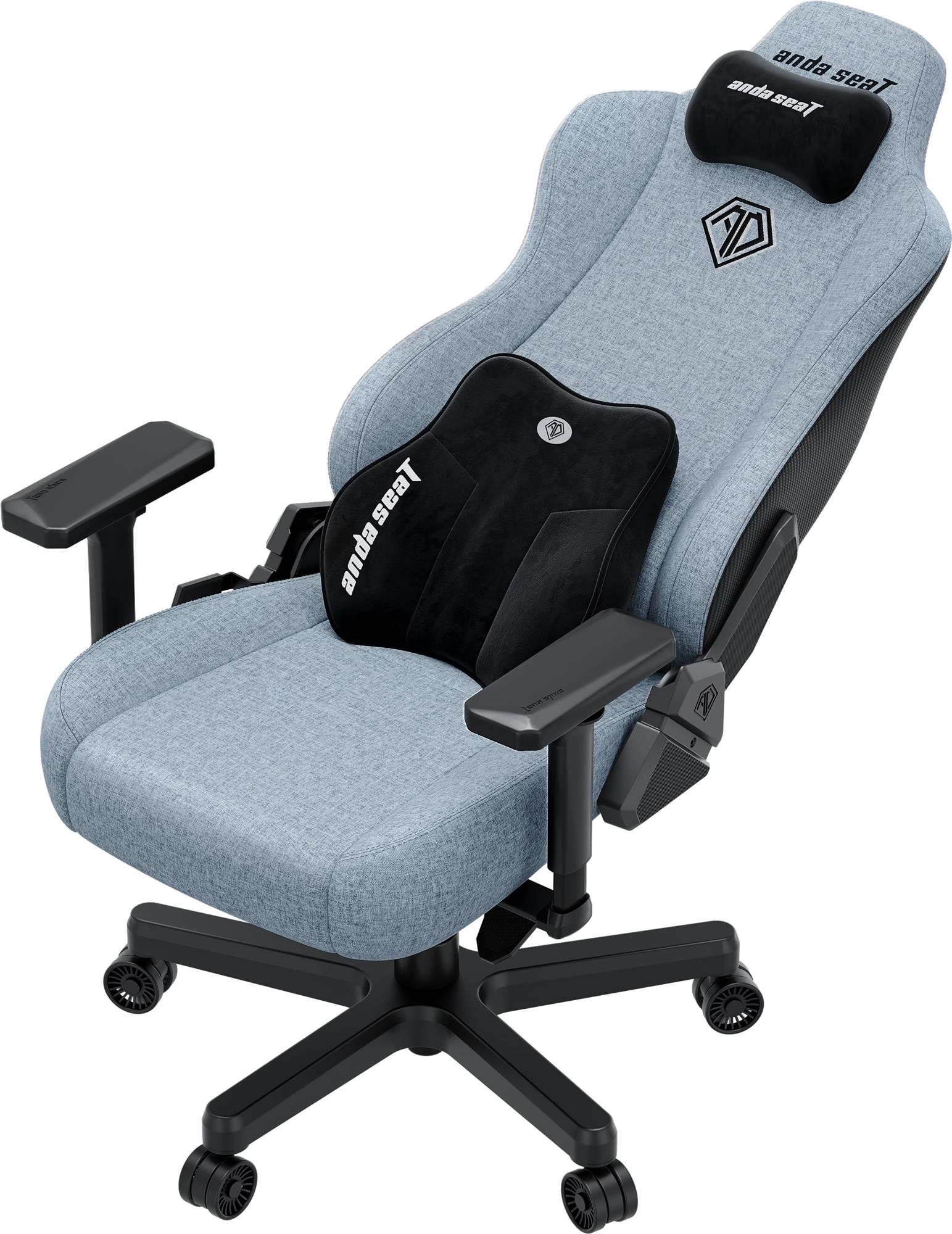 Кресло для геймеров Anda Seat Kaiser 3E XL Gray Blue Fabric (AD23YC-XL-09-T-CF-T01) Кресло для геймеров Anda Seat Kaiser 3E XL Gray Blue Fabric (AD23YC-XL-09-T-CF-T01)
