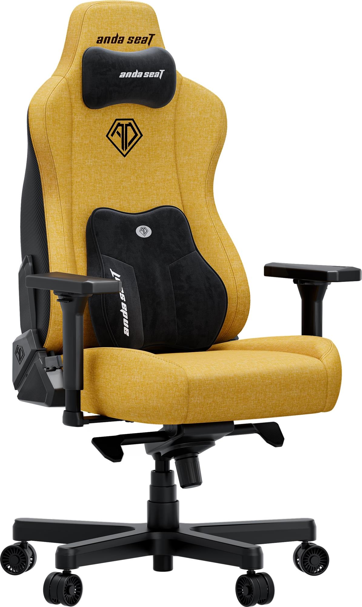 Кресло для геймеров Anda Seat Kaiser 3E XL Yellow Fabric (AD23YC-XL-09-Y-CF-Y01) Кресло для геймеров Anda Seat Kaiser 3E XL Yellow Fabric (AD23YC-XL-09-Y-CF-Y01)