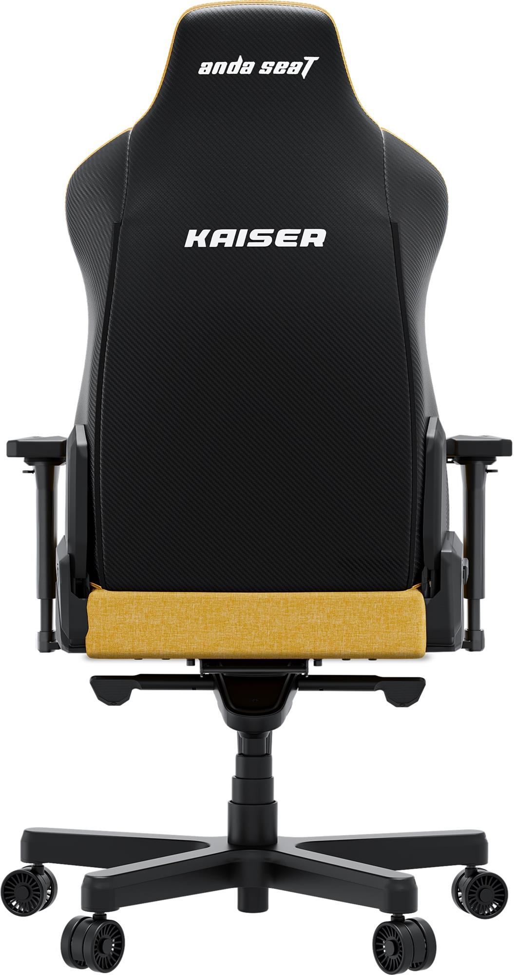 Кресло для геймеров Anda Seat Kaiser 3E XL Yellow Fabric (AD23YC-XL-09-Y-CF-Y01) Кресло для геймеров Anda Seat Kaiser 3E XL Yellow Fabric (AD23YC-XL-09-Y-CF-Y01)