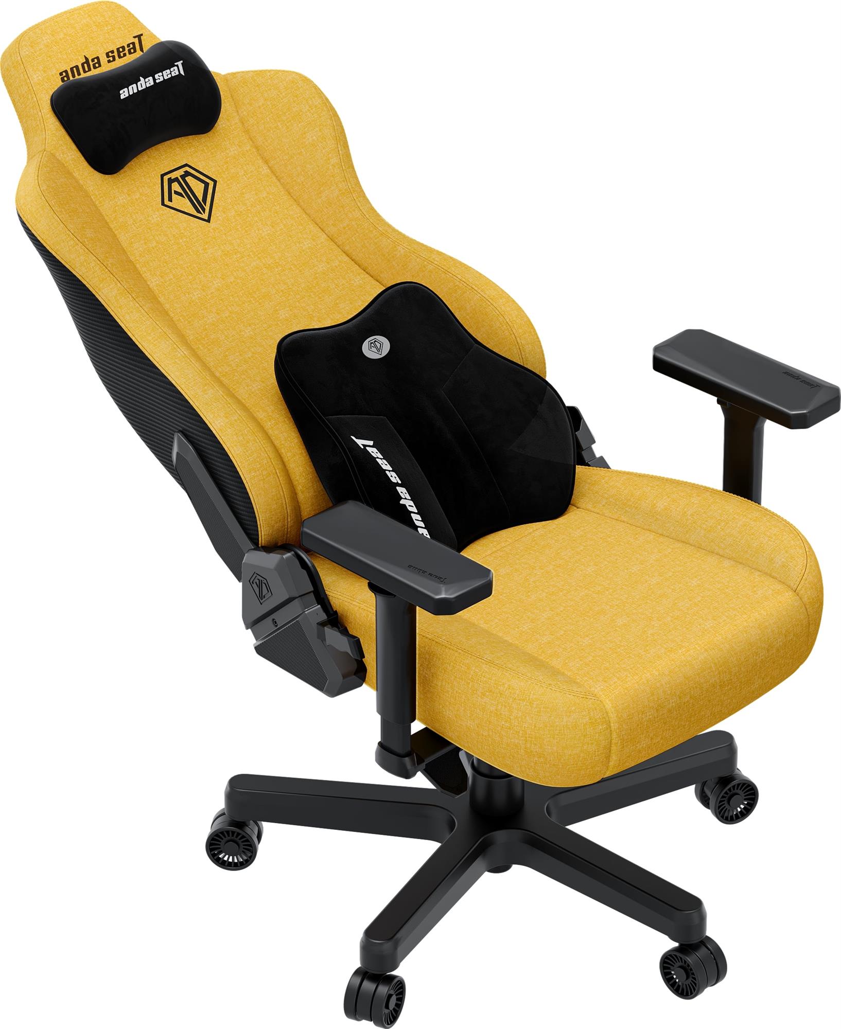 Кресло для геймеров Anda Seat Kaiser 3E XL Yellow Fabric (AD23YC-XL-09-Y-CF-Y01) Кресло для геймеров Anda Seat Kaiser 3E XL Yellow Fabric (AD23YC-XL-09-Y-CF-Y01)