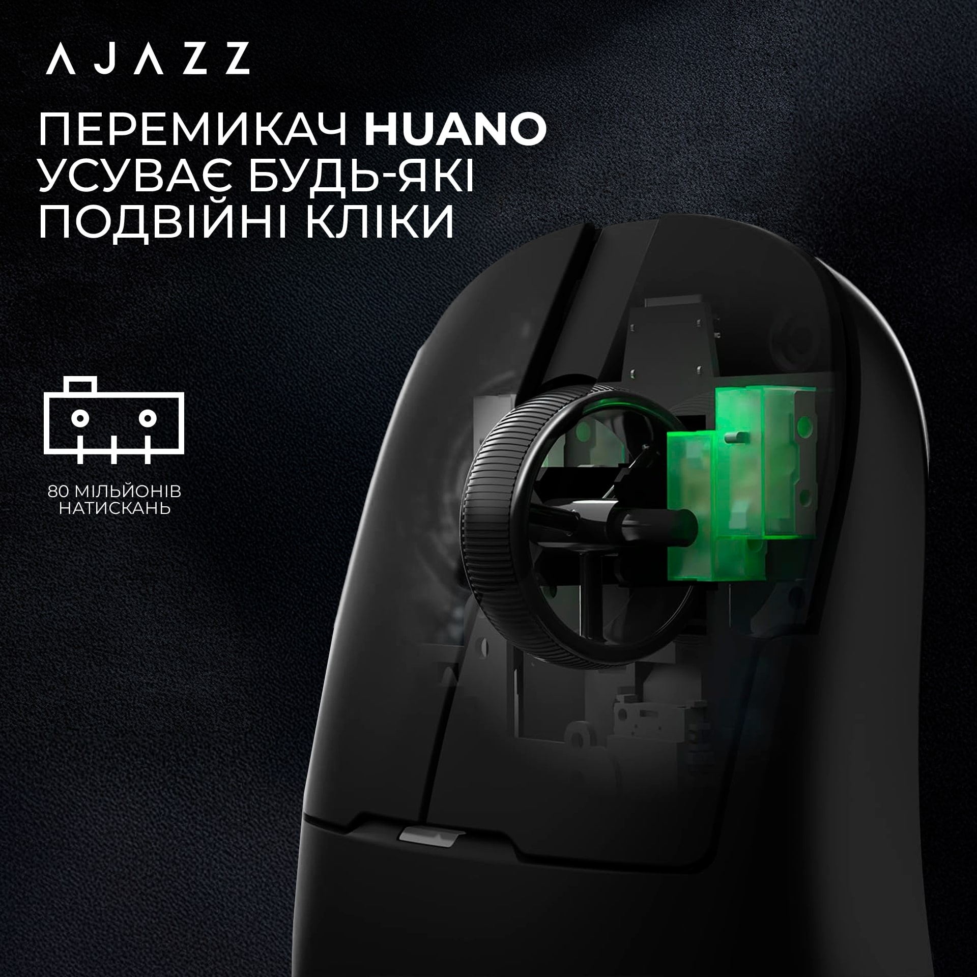 Мышь беспроводная Ajazz AJ159P MC-3 Mod Black (AJ159P-MC-B) Мышь беспроводная Ajazz AJ159P MC-3 Mod Black (AJ159P-MC-B)