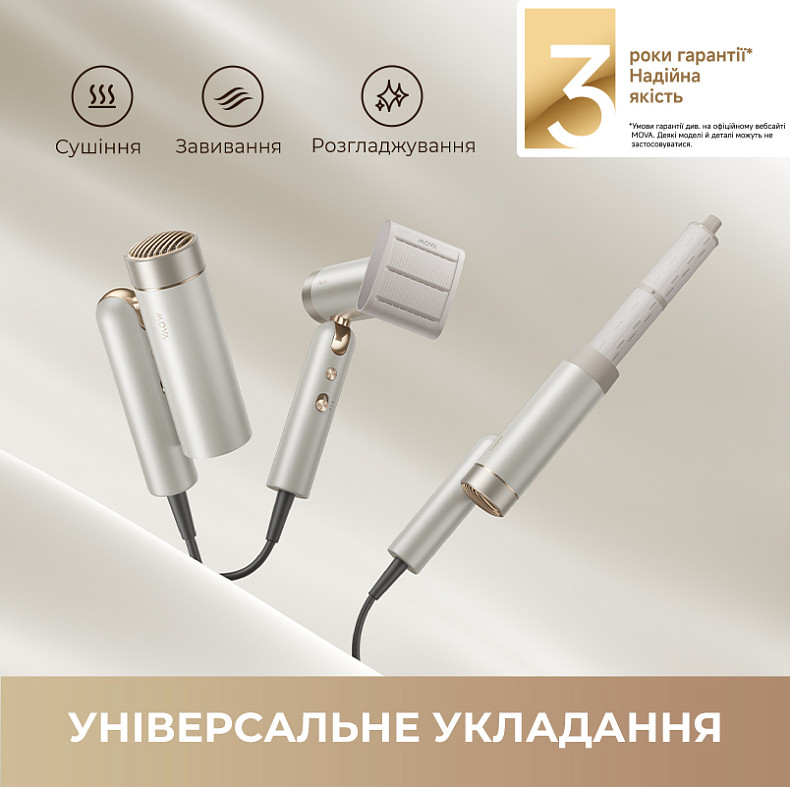 Фен Mova Flip10 White (AMFL10-WH) Фен Mova Flip10 White (AMFL10-WH)
