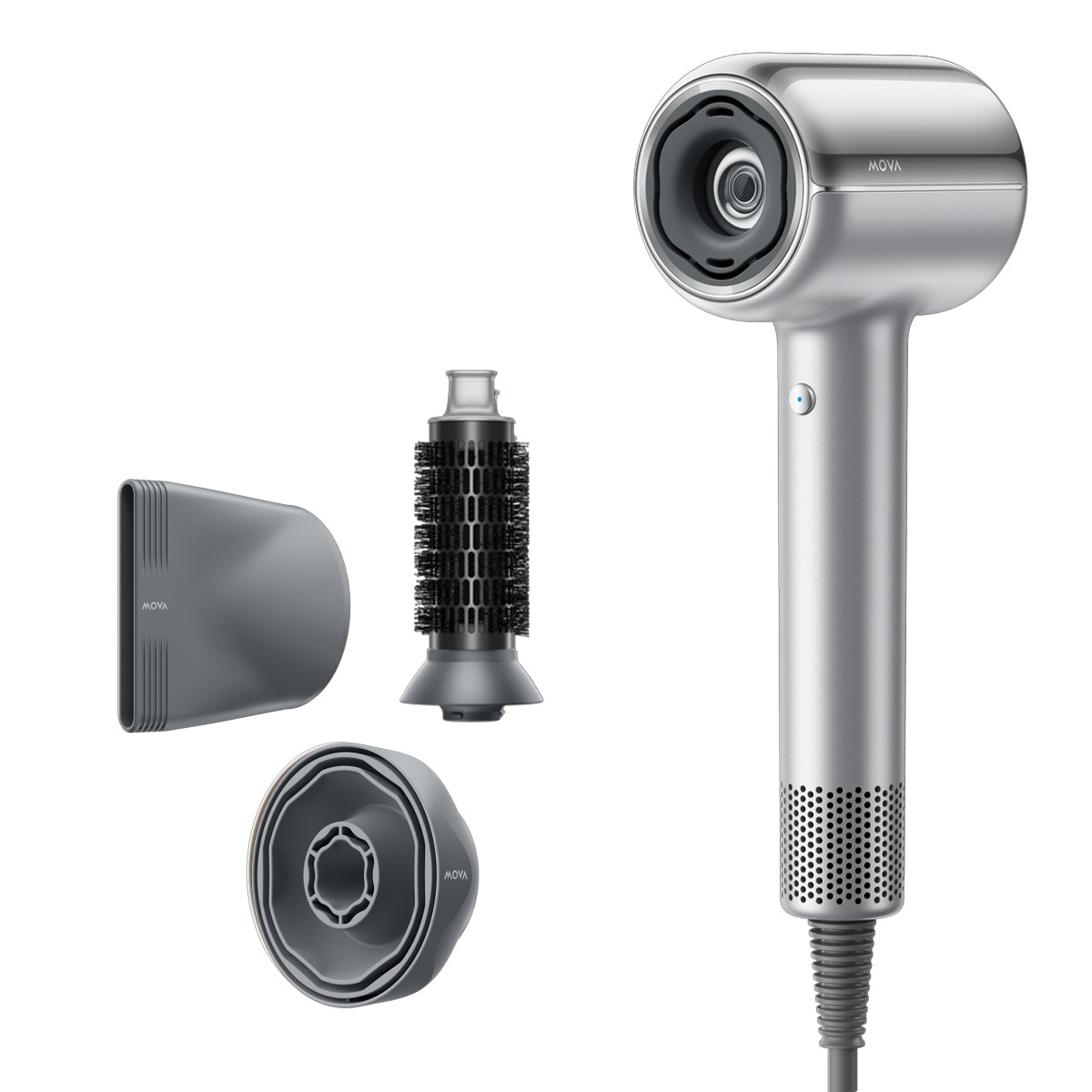 Фен Mova Shine 20 Silver (AMSH20-SIL)