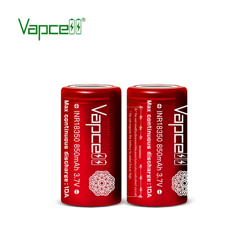 Акумулятор Vapcell 18350 Li-Ion 850mAh 1шт