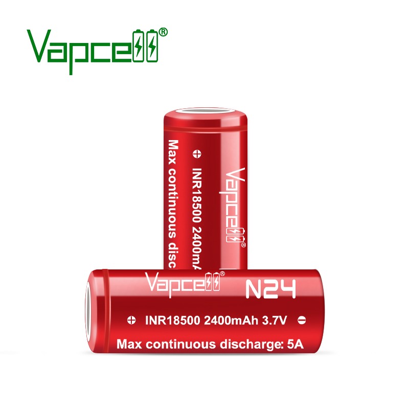 Акумулятор Vapcell 18500 N24 Li-Ion 2400mAh 1шт