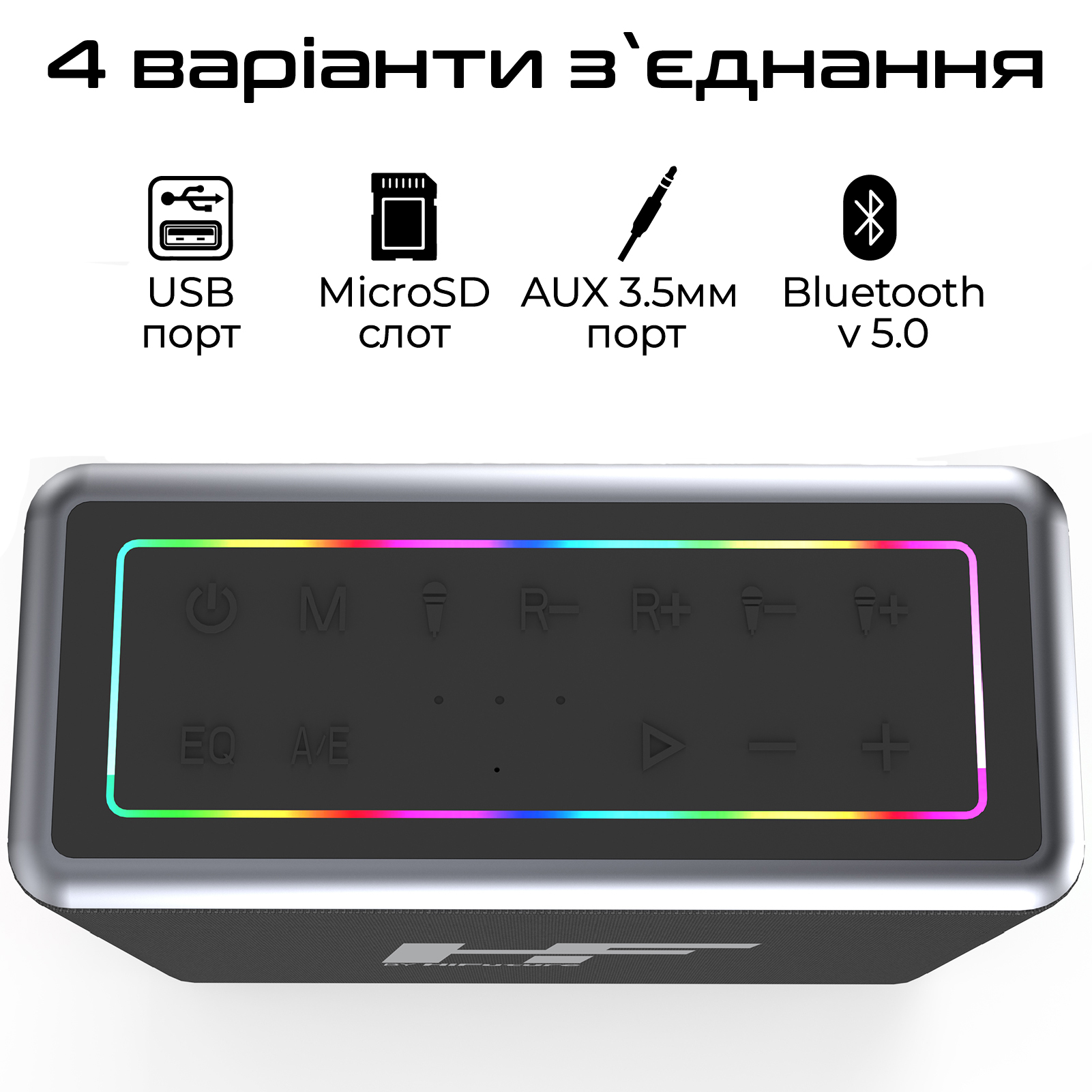 фото Портативная колонка HiFuture MusicBox 200 Black 2