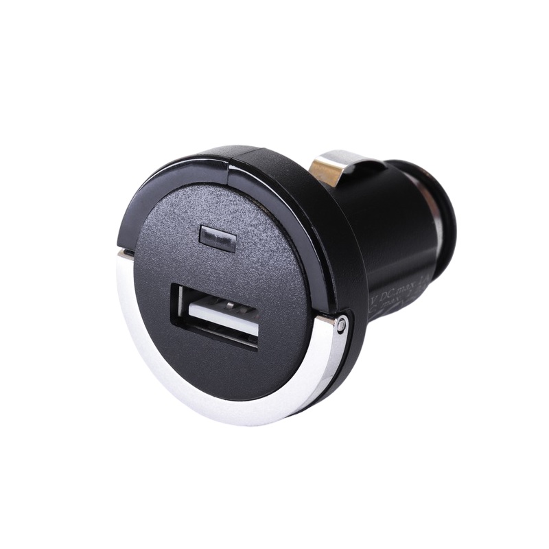 Автомобільний зарядний пристрій Strax Car Charger 2.4A Single USB-A Black (4029948595757) Bulk